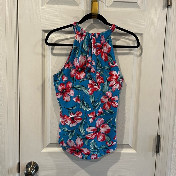☀️Tommy Bahama Iconic Tropical Halter Top - Picture 2 of 7